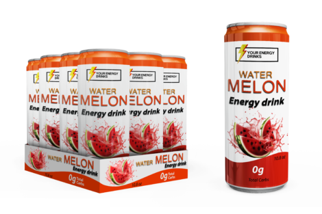 Energy Drink Water Melon (Pack of 12)