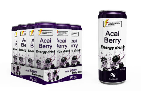 Acai Berry Energy Drinks (Pack Of 12)