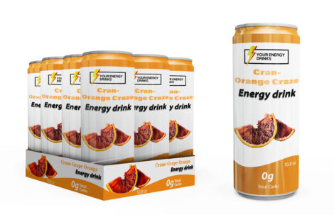 Cran-Orange Craze Energy Drinks (pack of 16)