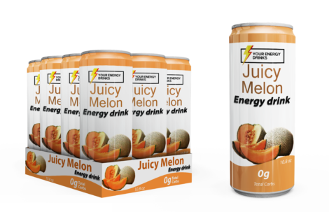 Juicy Melon Energy Drinks (Pack of 12)